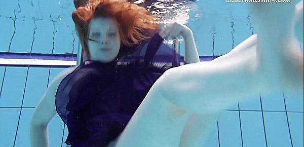  Lenka super hot slut underwater